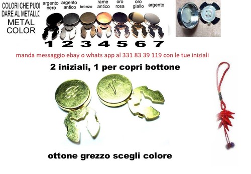 Coppia copribottoni camicia - coppia,