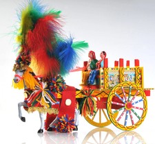 Carretto siciliano legno cm - siciliano,