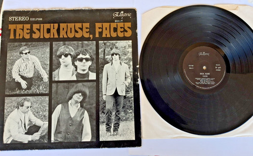 Faces the sick rose - 12", lp