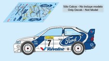 Decals Ford Escort WRC Rallye
