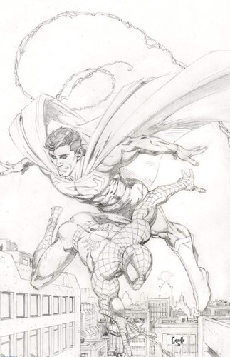 Marvel spider man - marvel/dc:, spider-man/superman