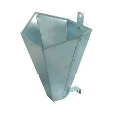 IMBUTO PER SCANNATOIO IN ACCIAIO ZINCATO  IDEALE PER LA MACELLAZIONE DI POLLAME