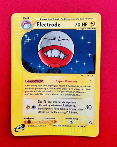 Lotto carte pokémon electrode - lotto,