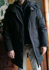 Giubbotto Uomo Invernale Cappuccio Giaccone Imbottito Pesante Slim Fit Casual. 