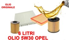KIT 4 FILTRI TAGLIANDO OLIO