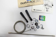 Set Cambio Shimano Dura-Ace EX NOS Nero in confezione per cavo giapponese Bosses 4,5MM