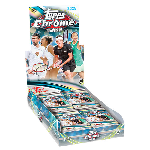 Topps chrome tennis 2025 - chrome,