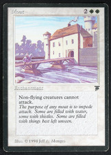 Moat Legends MTG Card Reserved