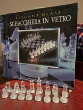 Scacchiera in vetro-Marco