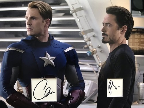 Robert downey chris evans - robert,