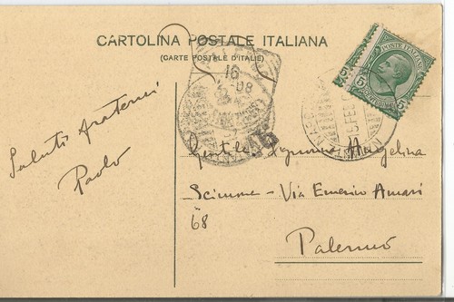 Regno storia postale - regno-storia, cartolina