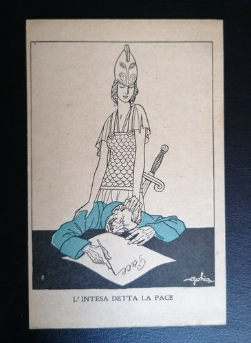 Ww1 cartolina militare - cartolina,