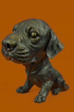 Calco vero bronzo cucciolo - calco,