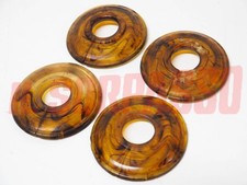 ROSETTE MANIGLIE ALZAVETRO + APRI PORTA FIAT 1100 103 TV TARTARUGATE DIFETTATE