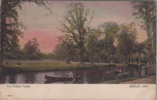 Cartolina victoria park - cartolina,