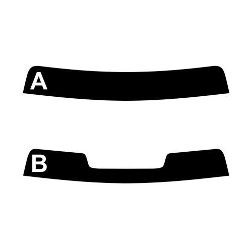 Fascia parasole parabrezza - parasole,