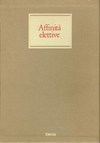 Affinità elettive 3 volumi - affinitÀ,
