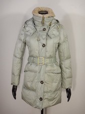 PEUTEREY Parka donna SCCEPTRE BT pelliccia orlo piumino verde pallido taglia 40 US 8