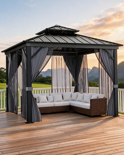 8x8ft 12x14ft hardtop - 8x8ft/12x14ft,