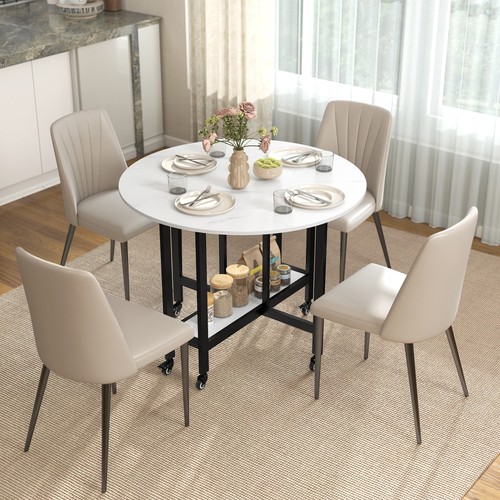 Homcom folding dining - homcom, table