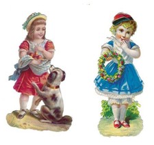 1888 Chromo de Coupis, RAGAZZE