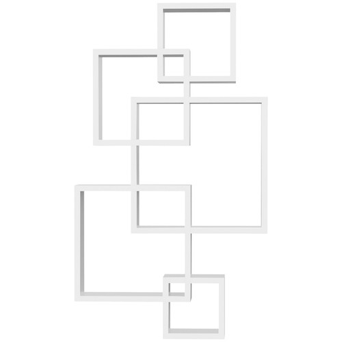 Homcom scaffale libreria - scaffale,