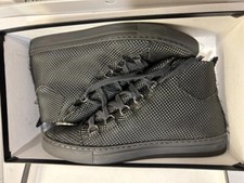 Sneakers V2 a suola alta in pelle gommata Nera 42