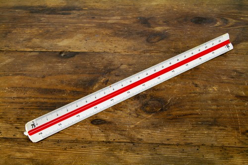 Righello plastica - righello,