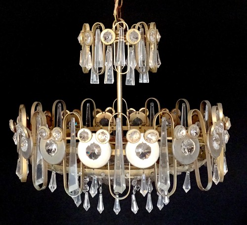 Lampadario vintage mid century - lampadario,