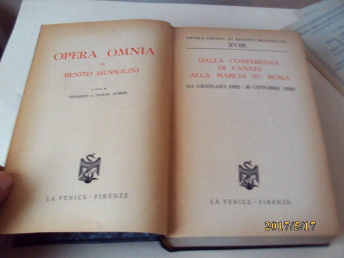 Opera omnia benito - opera,
