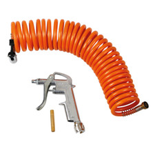 KIT AIR GUN + SPIRAL HOSE 5 MT