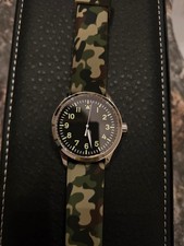 Pilot watch 40mm military IWC style cheap