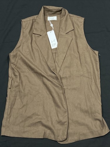 Gilet sage the label marrone - sage,