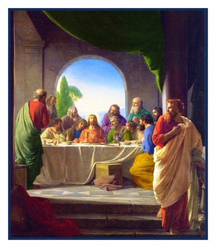 Ultima cena cristo di - cena,