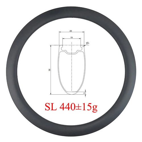 Anello bici strada 26mm - strada, 56*26mm