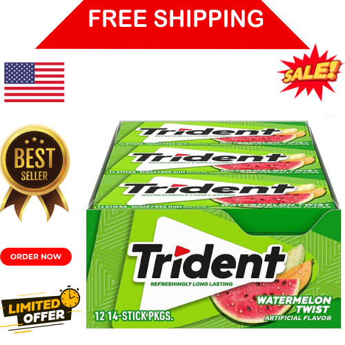 Trident watermelon twist gomma - watermelon,