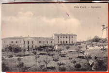 CARTOLINA SPINETOLI  FP  VIAGGIATA 1914 VILLA CARDI OCCASIONE