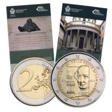 SAN MARINO 2014- 2 EURO COMMEMORATIVO BRAMANTE FDC-BU-UNC FOLDER