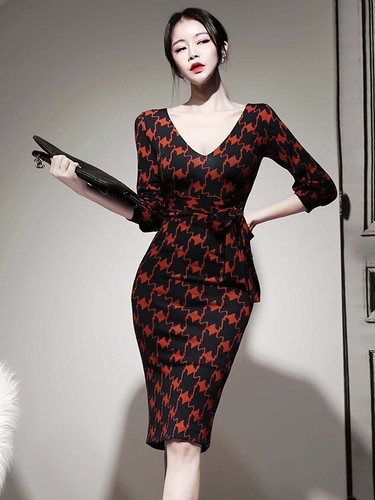 Elegante vestito abito donna