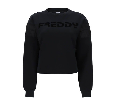 Felpa donna tech - felpa, cropped