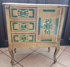 Mobiletto con 3 Cassetti e Antina laccato stile fiorentino, '900!