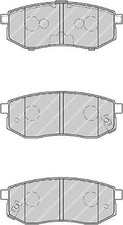Kit Pastiglie Freni POSTERIORI Ferodo HYUNDAI GALLOPER II '98-'03 3.0 V6 104 KW