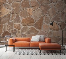 Carta Da Parati 3D In Pietra