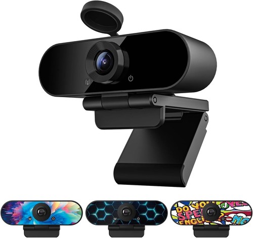 Webcam 1080p con protezione - 1080p, hd