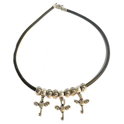 Collana donna caucciu - donna, in