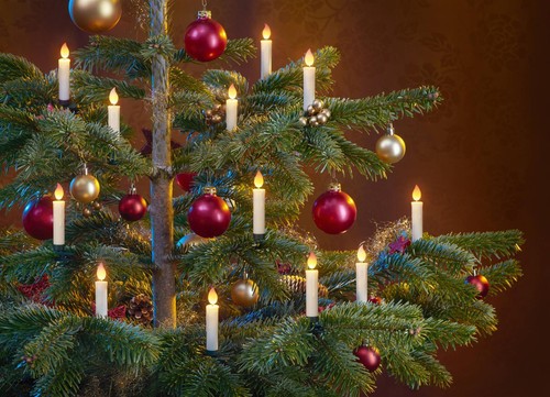 Reale flame led candele - 3d,