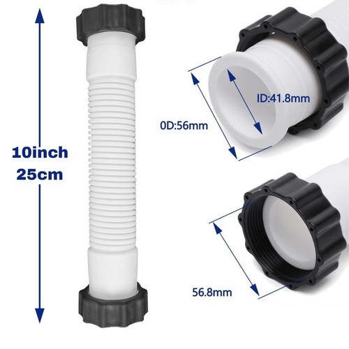 Connettore tubo piscina 25 - piscina, pe