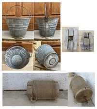 Lotto secchio zinco rullo