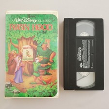 Robin Hood VHS Video Cassette
