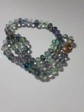 Collana fluorite - collana, di